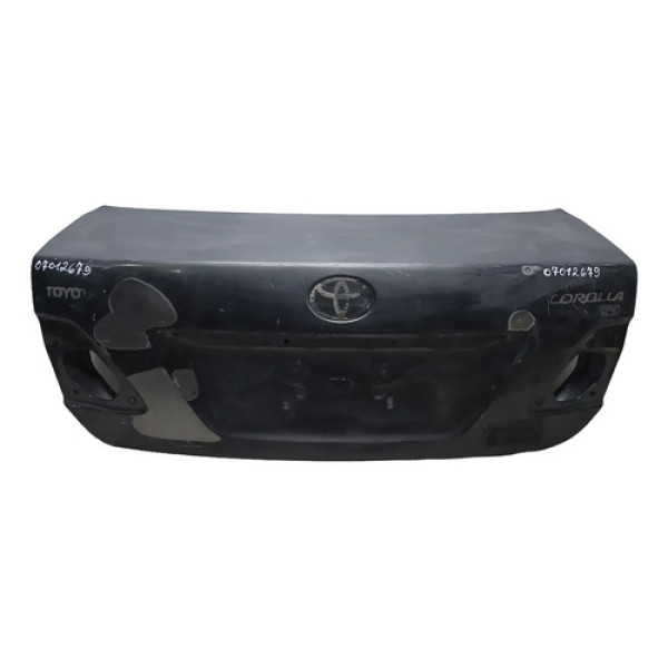 Tampa Traseira Corolla 2011 12 13 2014 S/furo Original G Cinza