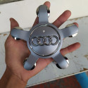 Jogo De Calota Central Audi A3 A4 Q3 Original Lj Cinza