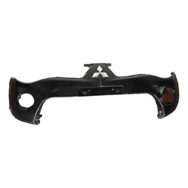Parachoque Dianteiro Mitsubishi L200 2006 2007 2008 Lj Preto