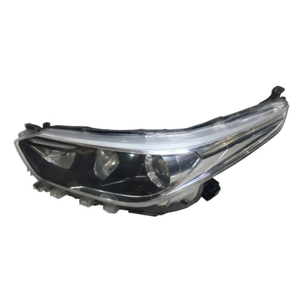 Farol Esquerdo Toyota Yaris 2018 Á 2020 Led Original Gp Direito/passageiro