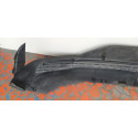 Aplique Parachoque Traseiro Hyundai Hb20 Hatch 2023 2024 Lj Preto