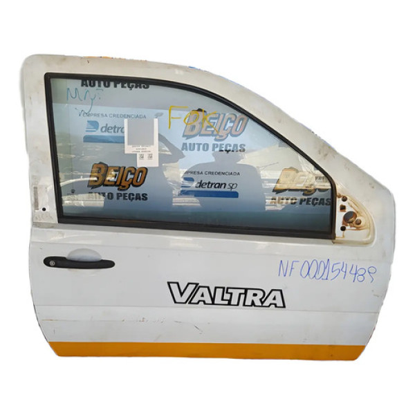 Porta Dianteira Direita Fiat Strada Working 2016 Original Lj Dianteira Direito Branco Branco