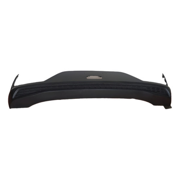 Aplique Parachoque Traseiro Hyundai Hb20 Hatch 2023 2024 Lj Preto