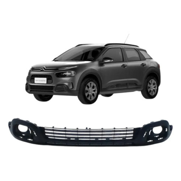 Spoiler Dianteiro C4 Cactus 2019 A 2024 Novo Original G Preto