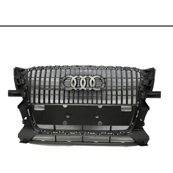 Grade Radiador Dianteiro Audi Q5 2013 Á 2017 Original Gp Preto