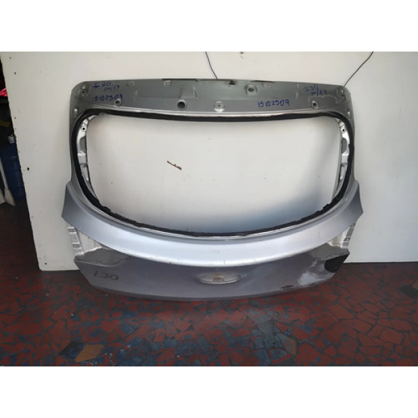 Tampa Traseira I30 2014 2015 2016 2017 Original Lj Prateado