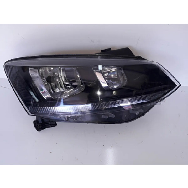 Farol Direito Fox 2015 2016 A  2020 Friso Preto Original Lj Direito