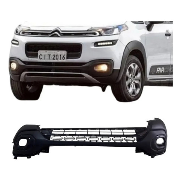 Spoiler Dianteiro Aircross 2017 18 19 2020 Original G Preto