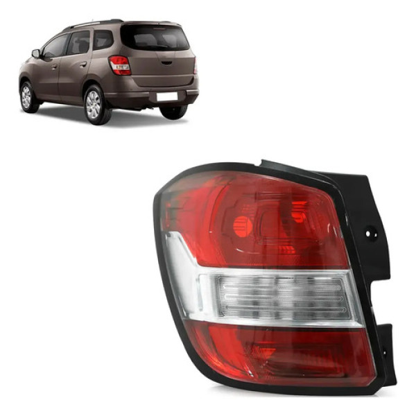 Lanterna Esquerda Spin 2013 / 2018 Nova Original G Esquerdo/motorista Vermelho