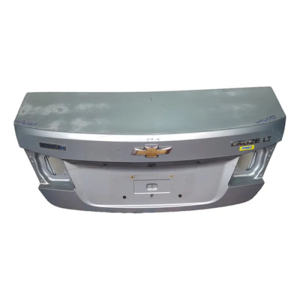 Tampa Traseira Chevrolet Cruze 2012 2013 2014 2015 2016 Lj Prateado