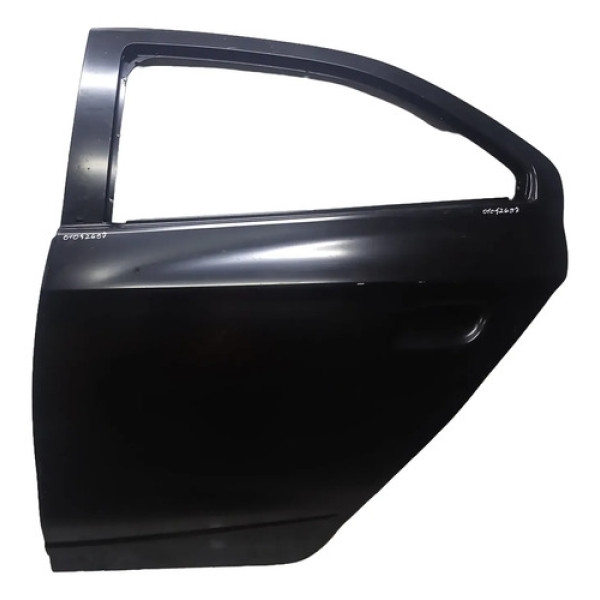 Porta Traseira Esquerda Onix Prisma 2012/2019 Novo Original Traseira Esquerdo Preto