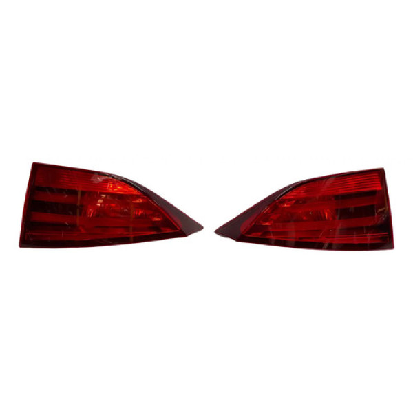Par Lanterna Tampa  Bmw X1 Fume 2008 Á 2013 Original G Usado Ambos Lados Vermelho