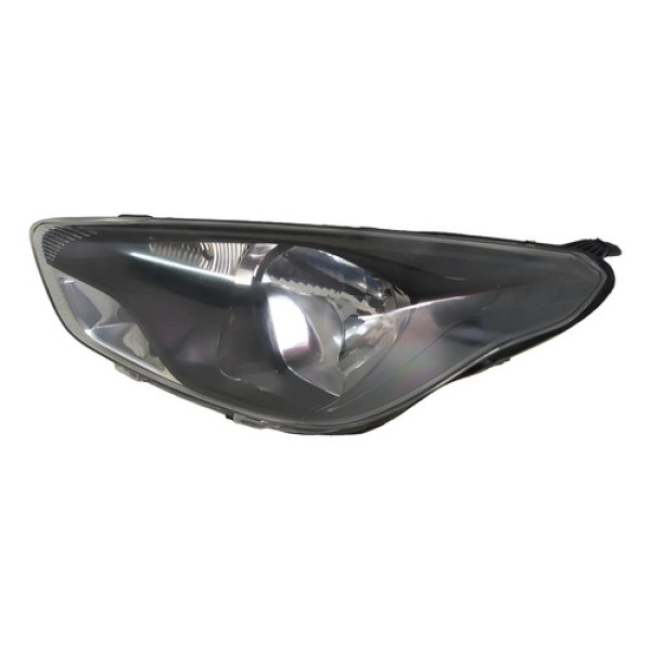 Farol Esquerdo Ford Ka 2015 2016 2017 2018 Mascara Negra  Gp Esquerdo