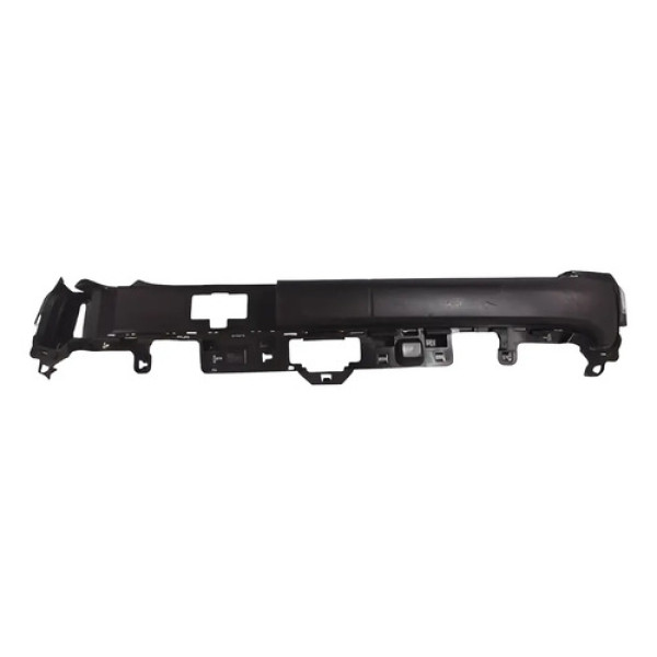 Moldura Parachoque Traseiro Citroen Aircross 2016 A 2019 G Preto Brilhante