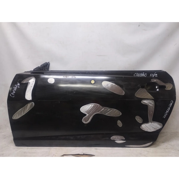 Porta Esquerda Camaro 2011 2012 Original Gp Dianteira Esquerda Preto