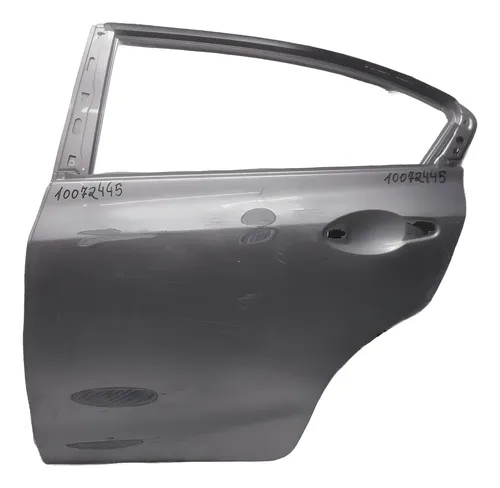 Porta Traseira Esquerda Civic 2013 2014 2015 Original G Traseira Esquerdo Prata