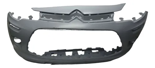 Parachoque Dianteiro Citroen C3 2013 A 2021 Novo Original G Cinza-claro