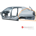 Recorte Lateral Traseira Esquerda Renault Clio Sedan Todos