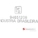 Grade Radiador Chevette 1987 1988 1989 1990 1991 1992 1993