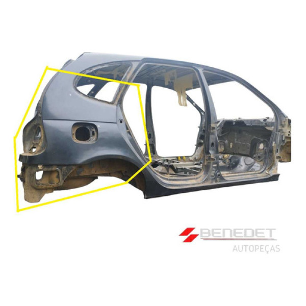 Recorte Da Lateral Traseira Direita Renault Scenic Todas