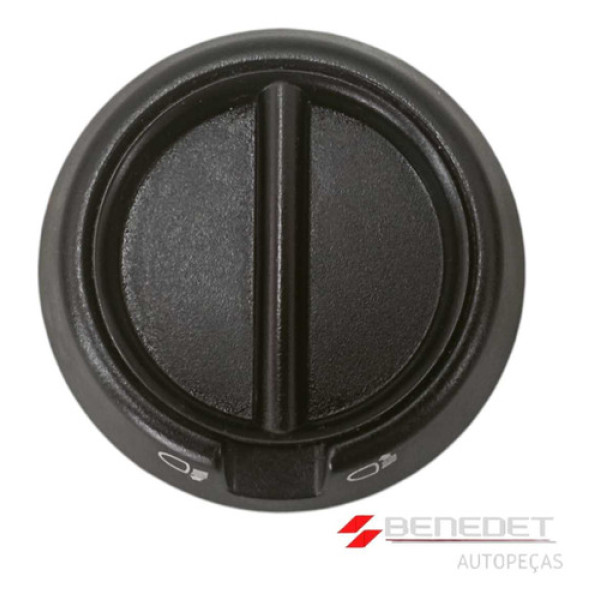 Botão Farol Regulagem Altura Renault Kangoo Preto