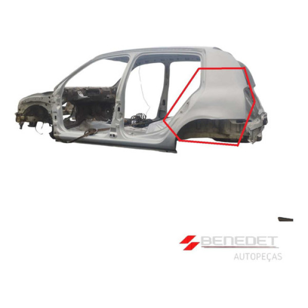Recorte Lateral Traseira Esquerda Renault Clio 2000 A 2016