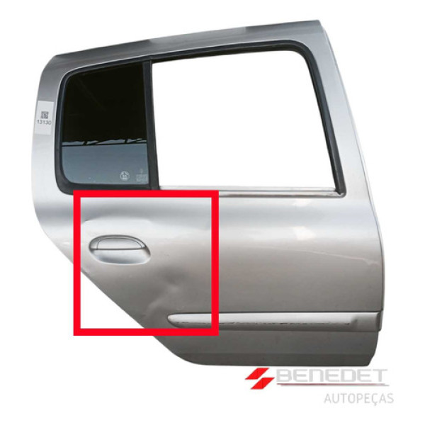 Porta Traseira Direita Renault Clio C/detalhes
