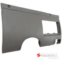 Moldura Painel Caixa Fusível Gm Corsa Montana Cinza