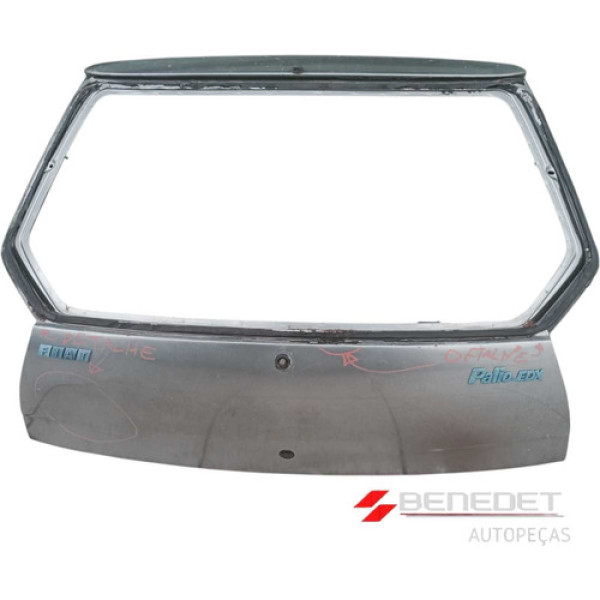 Tampa Traseira Porta Malas Fiat Palio 96 A 00 - Com Detalhes