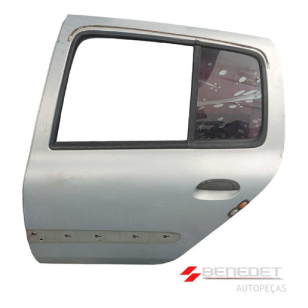 Porta Traseira Esquerda C/detalhes Renault Clio 2000 A 2012