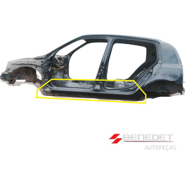 Recorte Da Caixa De Ar Esquerda Renault Clio 2000 A 2016