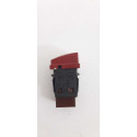 Botão Pisca-alerta Central Peugeot 207 Vermelho/preto