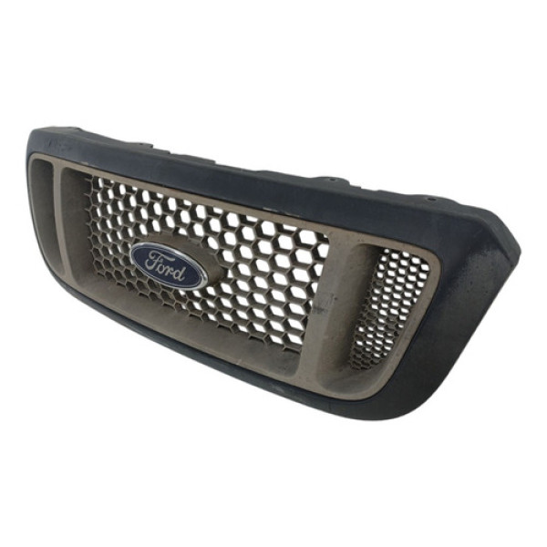 Grade Radiador Ford Ranger Xl 2004 A 2009 Detalhes Branco