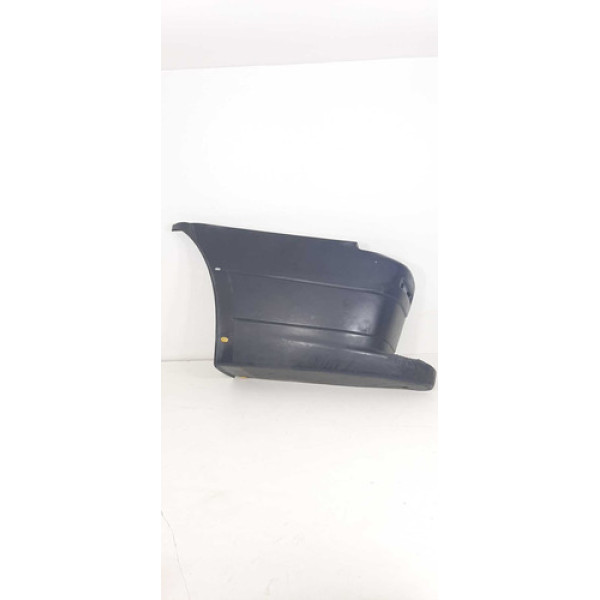 Ponteira Esquerda Para-choque Fiat Strada 2005-2012 Detalhe Preto