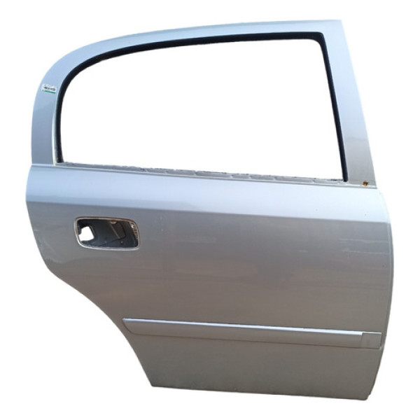 Porta Traseira Direita Gm Astra 2003/2011 Original - Prata Traseira Direita Prata
