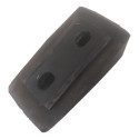 Batente Cinta Borracha Porta Lateral Deslizante M. Benz 2007 Preta