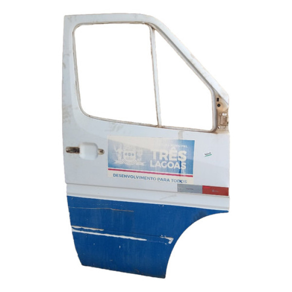 Porta Dianteira Direita Mercedes- Bens Sprinter 2009 Dianteira Direito Branco