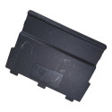 Acabamento Inferior Banco Traseiro Esquerdo Honda Fit 1.5 Preta