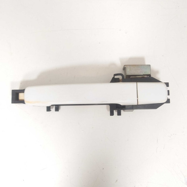 Maçaneta Externa Tras. Esq. Nissan Frontier 2009 Original Branco Traseira