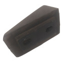 Batente Cinta Borracha Porta Lateral Deslizante M. Benz 2007 Preta
