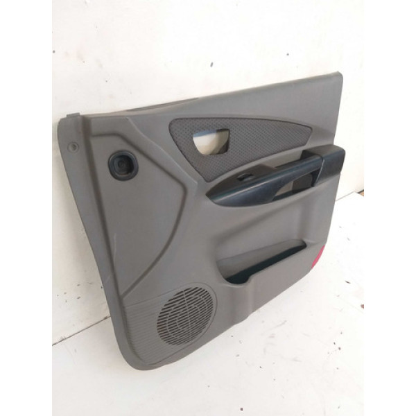 Forro De Porta Dianteiro Direito Toyota  Corolla 2005 Cinza-escuro