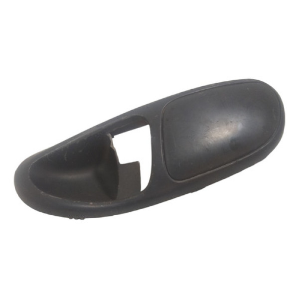 Moldura Gatilho Porta Traseira Esquerda Vw Gol 1996/2004  Cinza