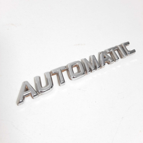 Emblema Automatic Toyota Corolla 2003-2008 Prata