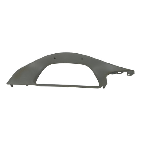 Acabamento Painel Moldura Instrumento Fiat Palio 2001 Á 2009 Cinza Claro
