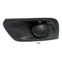 Moldura Farol Milha Esquerdo Gm Ônix/ Prisma 17/20 52092365 Preto Esquerdo