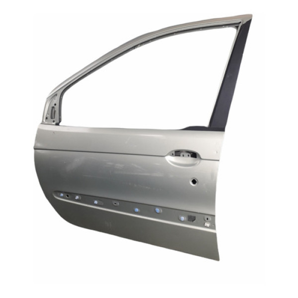 Porta Dianteira Esquerda Renault Scenic 00/07 Original Dianteira Esquerdo Cinza
