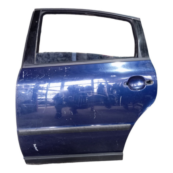Porta Traseira Esquerda Passat Alemão 1999/2004 Traseira Esquerdo Azul