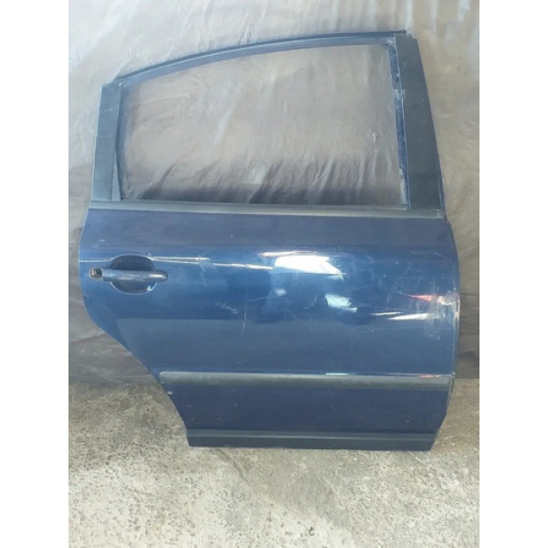 Porta Traseira Direita Vw Passat 2000/2004 Original Traseira Direita Azul