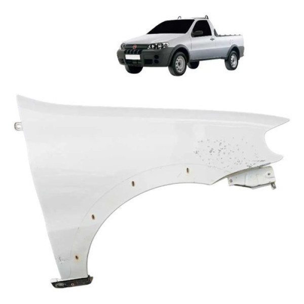 Paralama Lado Direito Fiat Strada 2004/2012