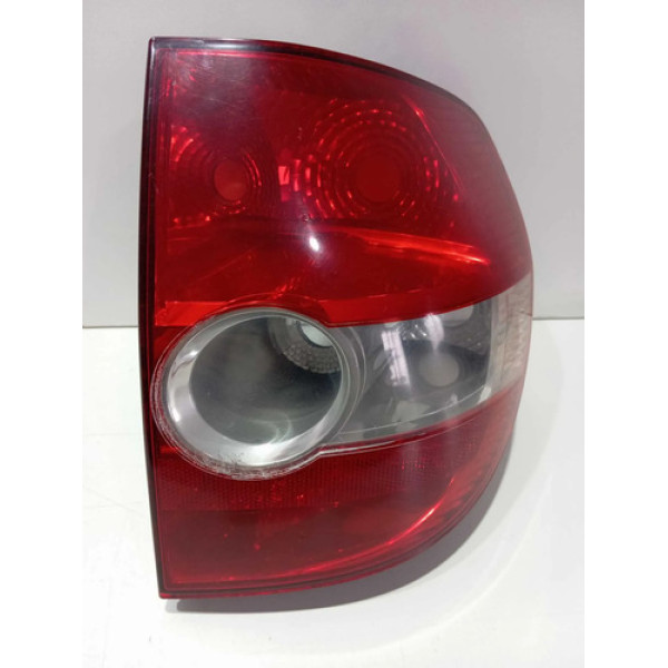 Lanterna Traseira Direita Vw Fox Original 04/09 520945096 Direito/passageiro Vermelho